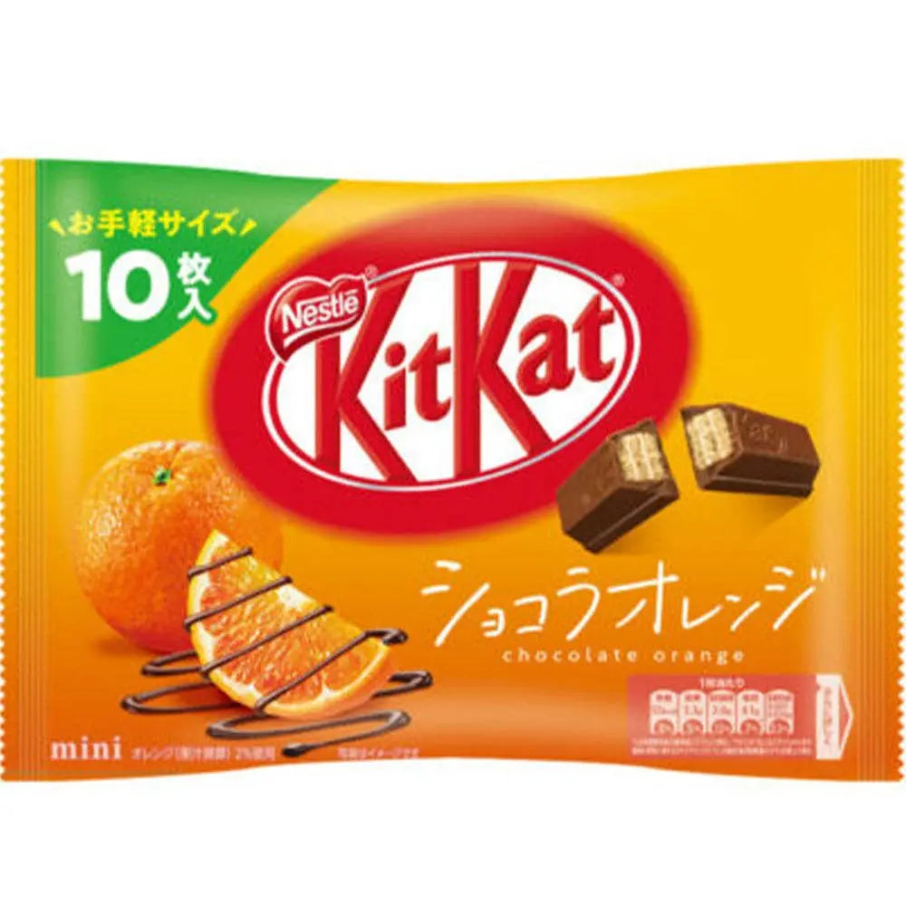 Kit Kat Chocolate Orange Mini 7 Count - Powzerz Candy